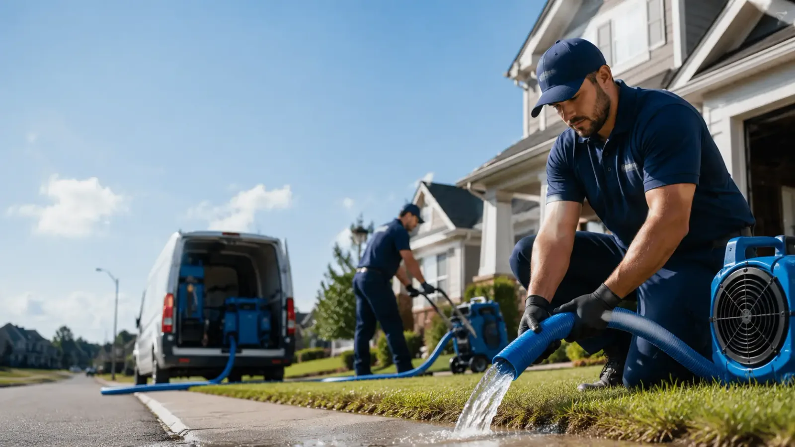 Flood Damage Restoration in Bath, IN